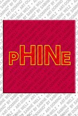 MAGNET-STORIES PHINE - Magnet mit dem Vornamen PHINE