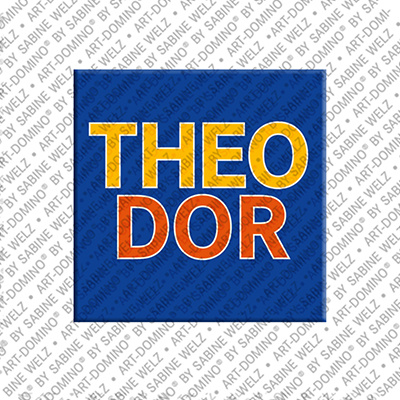 MAGNET-STORIES THEODOR - Magnet with the name THEODOR