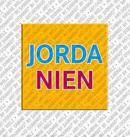 ART-DOMINO® BY SABINE WELZ Magnet - Jordanien