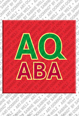 MAGNET-STORIES Aqaba – Lettrage