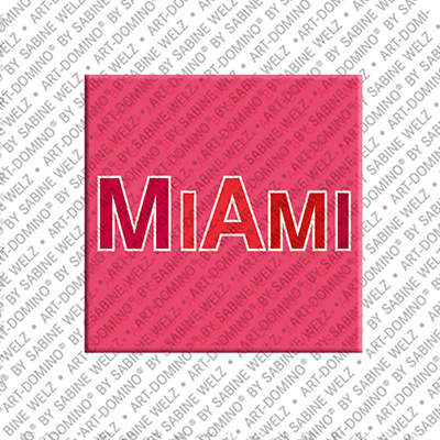 MAGNET-STORIES Miami – Lettrage