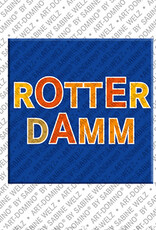 ART-DOMINO® BY SABINE WELZ Rotterdam – Schriftzug