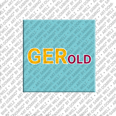 MAGNET-STORIES GEROLD - Magnet mit dem Vornamen GEROLD