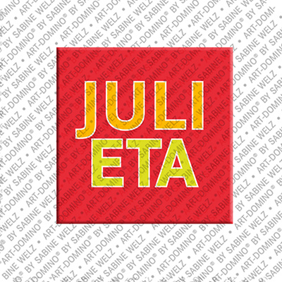MAGNET-STORIES JULIETA - Magnet with the name JULIETA