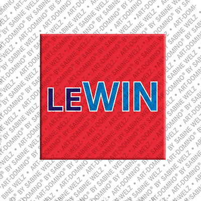 MAGNET-STORIES LEWIN - Aimant avec le nom  LEWIN