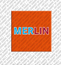 ART-DOMINO® BY SABINE WELZ Aimant - MERLIN