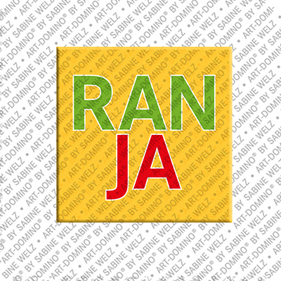 MAGNET-STORIES RANJA - Aimant avec le nom  RANJA