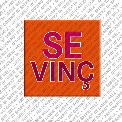 MAGNET-STORIES SEVINÇ - Aimant avec le nom  SEVINÇ