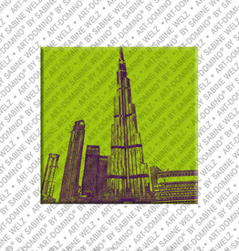 ART-DOMINO® BY SABINE WELZ Magnet - Vereinigte Arabische Emirate - Dubai - 03