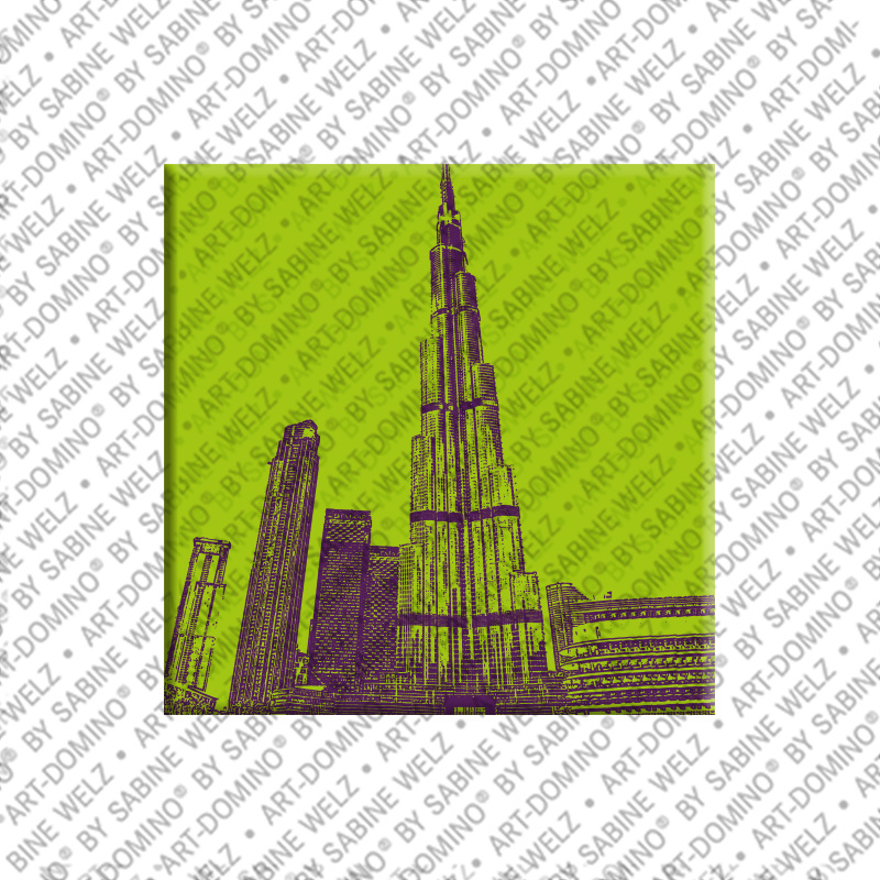 ART-DOMINO® BY SABINE WELZ Dubai – Burj Khalifa - 2