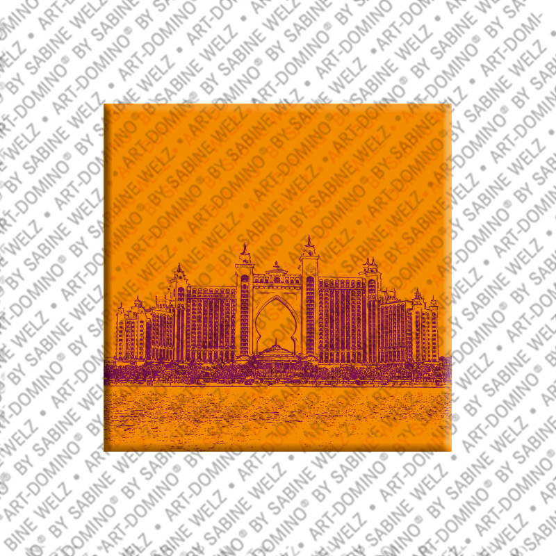 ART-DOMINO® BY SABINE WELZ Dubai – Hotel Atlantis auf The Palm Jumeirah - 2