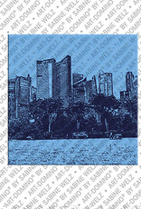 ART-DOMINO® BY SABINE WELZ Singapore – Skyline view from Marina Bay Sands - 2