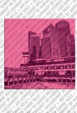 ART-DOMINO® BY SABINE WELZ Singapur – Altes Zollgebäude / Marina Bay