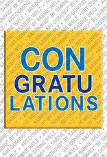 MAGNET-STORIES CONGRATULATIONS - Aimant CONGRATULATIONS