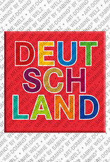 ART-DOMINO® BY SABINE WELZ DEUTSCHLAND - Magnet DEUTSCHLAND