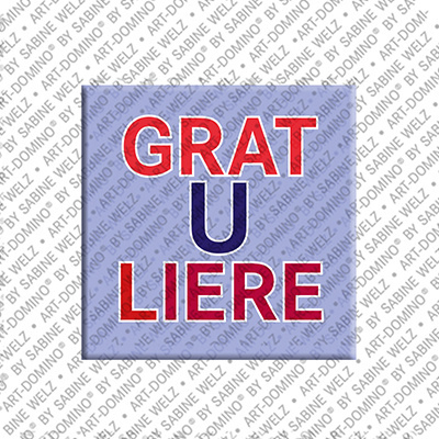 MAGNET-STORIES GRATULIERE - Magnet GRATULIERE