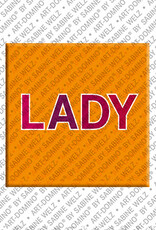 MAGNET-STORIES LADY - Aimant LADY