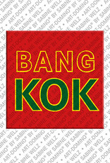 ART-DOMINO® BY SABINE WELZ Bangkok - Lettering