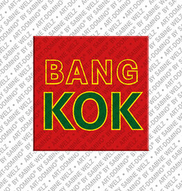 ART-DOMINO® BY SABINE WELZ Aimant - Thailand - Bangkok - 00