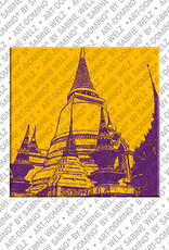 ART-DOMINO® BY SABINE WELZ Bangkok - Phra Sri Rattana Chedi im Wat Phra Kaeo