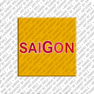 ART-DOMINO® BY SABINE WELZ Saigon - Schriftzug