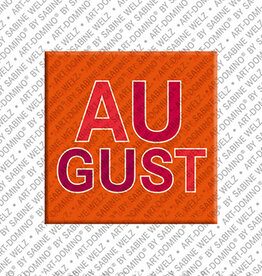 MAGNET-STORIES Aimant - Monat - August