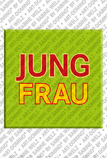 ART-DOMINO® BY SABINE WELZ Jungfrau - Aimant - Signe astrologique - Jungfrau