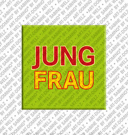 ART-DOMINO® BY SABINE WELZ Aimant - Signe astrologique - Jungfrau