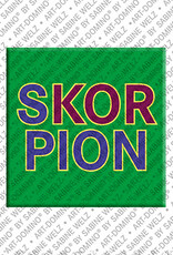 MAGNET-STORIES Skorpion - Magnet - Sternzeichen - Skorpion