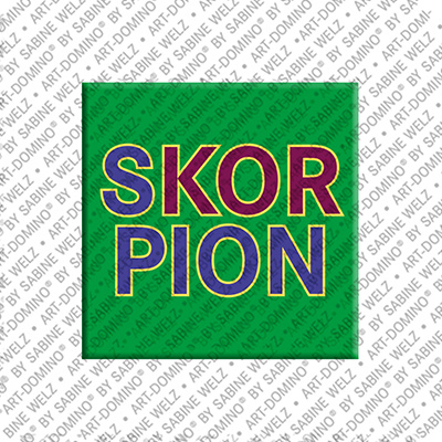 MAGNET-STORIES Skorpion - Aimant - Signe astrologique - Skorpion