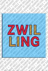 MAGNET-STORIES Zwilling - Aimant - Signe astrologique - Zwilling