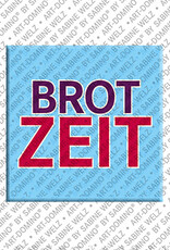 ART-DOMINO® BY SABINE WELZ Brotzeit - Magnet Brotzeit