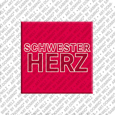 MAGNET-STORIES Schwesterherz - Aimant Schwesterherz
