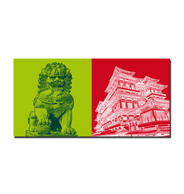 MAGNET-STORIES Image sur toile - Singapour - 120-03