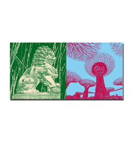 MAGNET-STORIES Picture on canvas - Singapore - 120-04