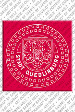 MAGNET-STORIES Quedlinburg – Bodendeckel mit Stadtwappen