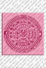 MAGNET-STORIES Sarrebruck - Couvercle d'égout