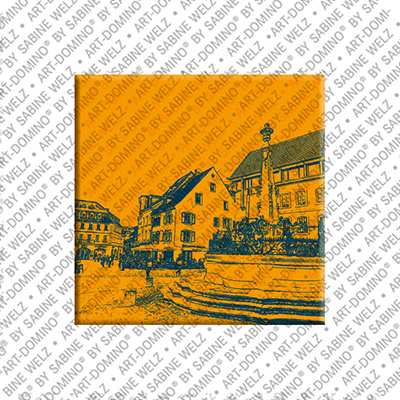 ART-DOMINO® BY SABINE WELZ Saarbrücken – St. Johanner Markt