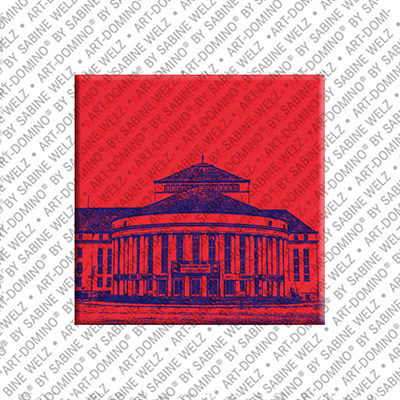 ART-DOMINO® BY SABINE WELZ Saarbrucken - Saarland State Theatre