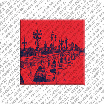 ART-DOMINO® BY SABINE WELZ Bordeaux - Pont de Pierre - 2