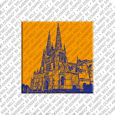 ART-DOMINO® BY SABINE WELZ Bordeaux - Cathédrale Saint-André