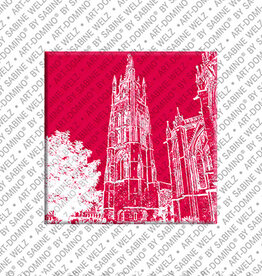 ART-DOMINO® BY SABINE WELZ Magnet - France - Bordeaux - 17