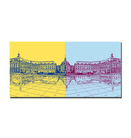 MAGNET-STORIES Image sur toile - France - Bordeaux - 110-01