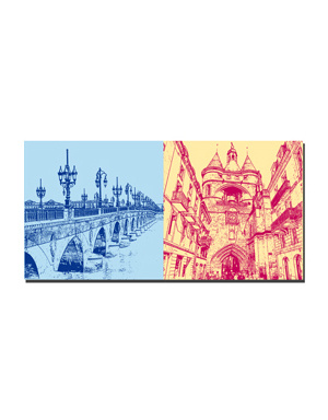 MAGNET-STORIES Bordeaux - Pont de Pierre + La Grosse Cloche