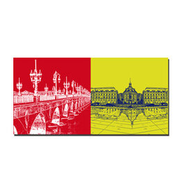 MAGNET-STORIES Image sur toile - France - Bordeaux - 110-09