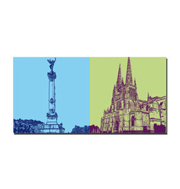 MAGNET-STORIES Leinwandbild - Frankreich - Bordeaux - 110-10
