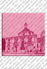 ART-DOMINO® BY SABINE WELZ Valencia - Basilica de la  mare de Déu dels Desamparats