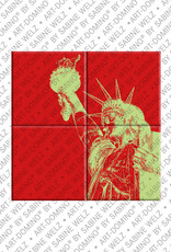 ART-DOMINO® BY SABINE WELZ New York – Statue of Liberty 1