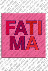 ART-DOMINO® BY SABINE WELZ FATIMA - Aimant avec le nom  FATIMA