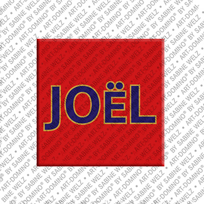 MAGNET-STORIES JOËL - Aimant avec le nom  JOËL
